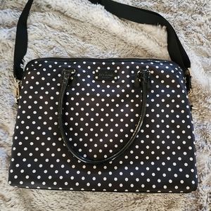 Kate Spade laptop carrying case with detachable, adjustable strap